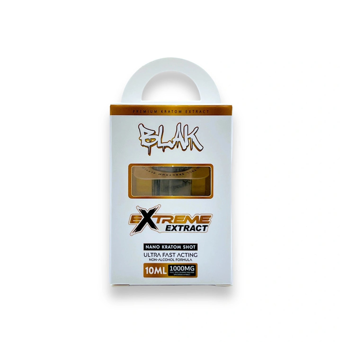 Blak Extreme Nano Kratom Shots – Display Box (6 x 10ml • 1000mg Extract)