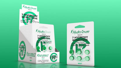 Doodlez 7-Hydroxy Tablets – 18mg 7-OH – Display Box (20 x 6ct)