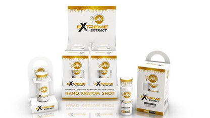 Blak Extreme Nano Kratom Shots – Display Box (6 x 10ml • 1000mg Extract)