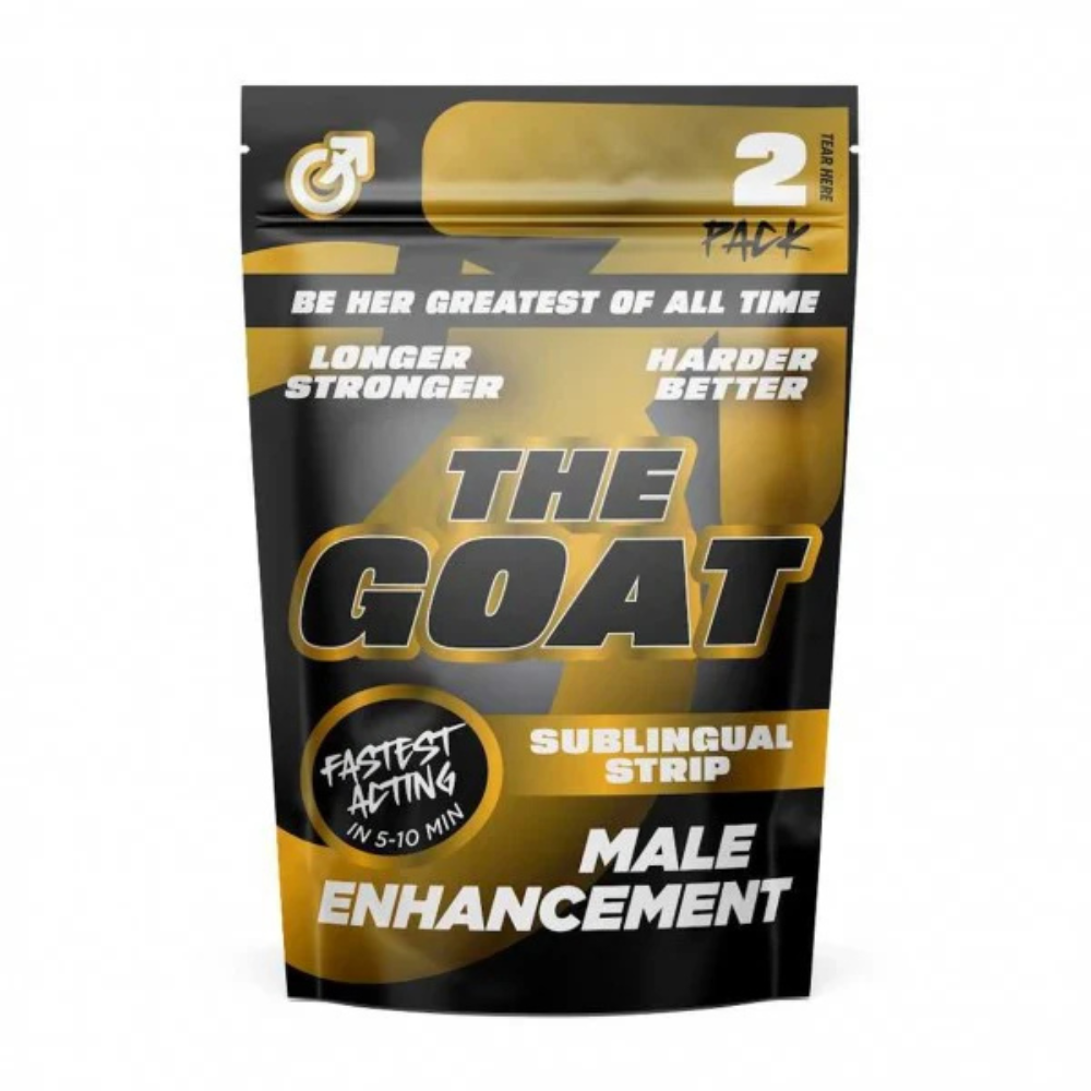 The GOAT Male Enhancement Sublingual Strips – (2pk) Fast-Acting in 5-10 min